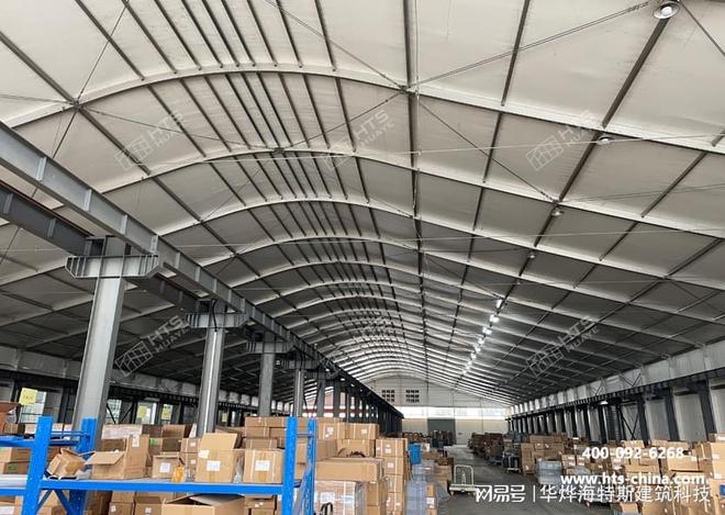 博鱼网页版物流仓储大棚篷房为企业供给了灵